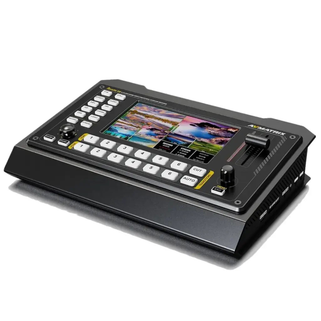 AVMATRIX SHARK S6 4-Chl Video Switcher